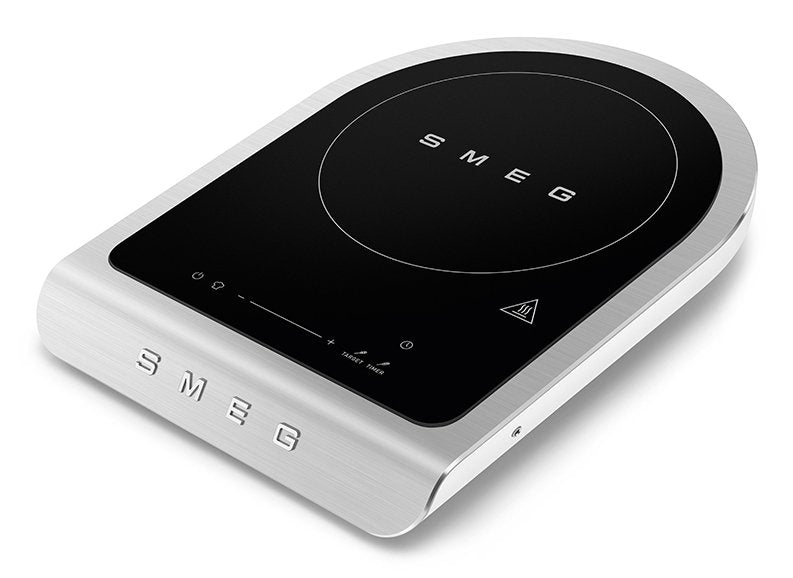 EAN 8017709329433 - Smeg PIC01WHMEU hobs Negro, Acero inoxidable, Blanco Encimera Con placa de inducción 1 zona(s) imagen 2
