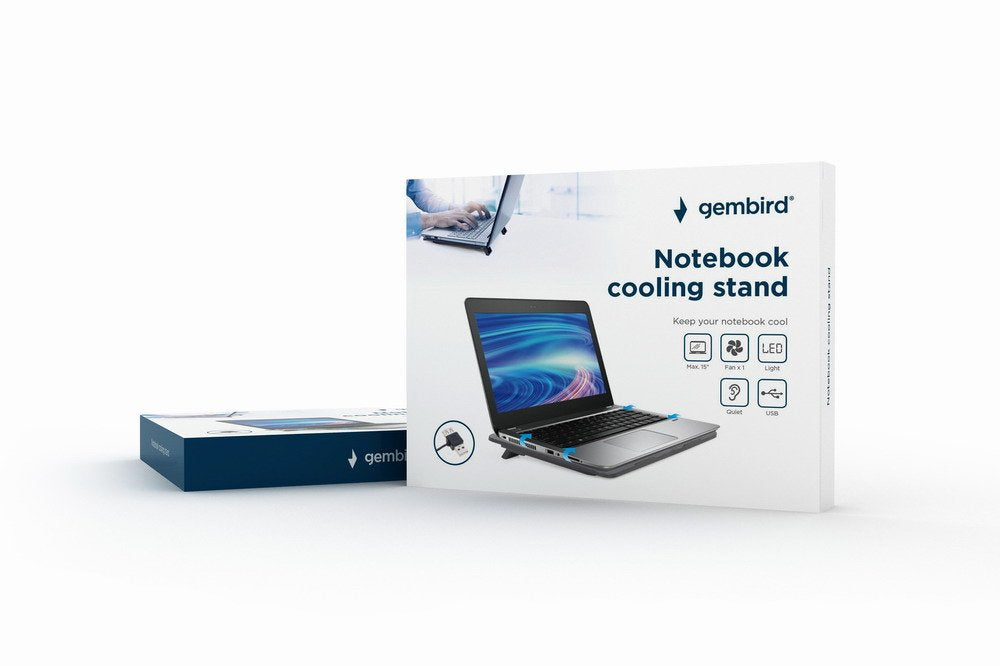 EAN 8716309110167 - Gembird NBS-1F15-04 soporte para ordenador portátil Negro 38,1 cm (15") imagen 5