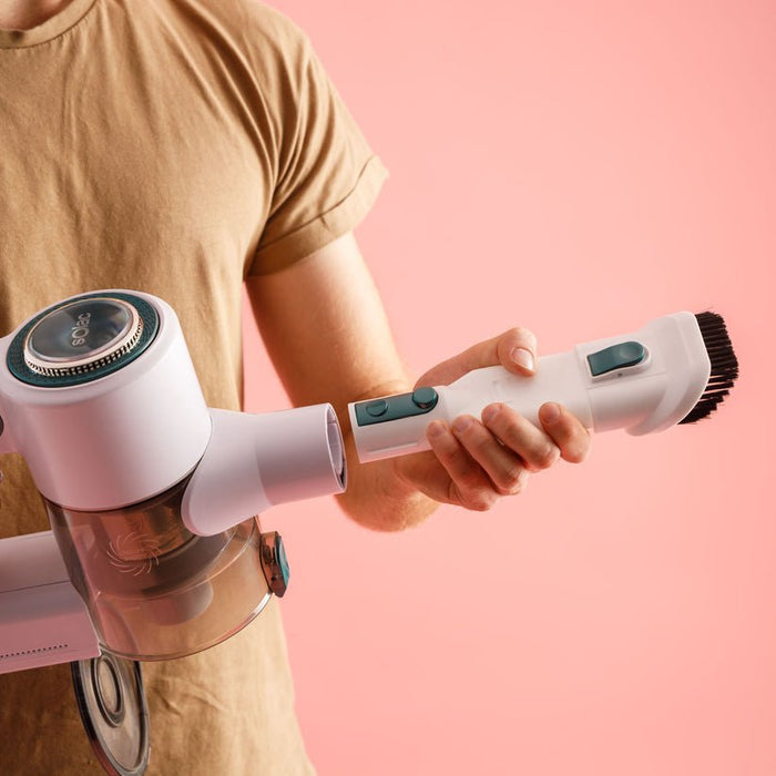 EAN 8433766481141 - Solac AE2505 Aspiradora escoba 2 en 1 Batería Secar HEPA Sin bolsa Blanco imagen 8