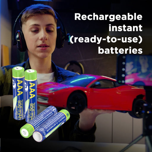 EAN 8716309114875 - Gembird EG-BA-AAA8R4-01 pila doméstica Batería recargable AAA Níquel-metal hidruro (NiMH) imagen 2