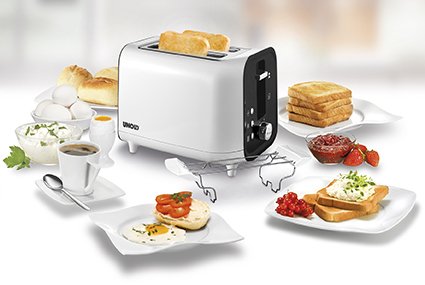 EAN 4011689384103 - Unold 38410 tostadora 6 2 rebanada(s) 700 W Negro, Blanco imagen 6