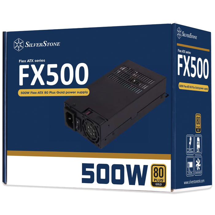 EAN 4710679810379 - Silverstone FX500 unidad de fuente de alimentación 500 W 20+4 pin ATX Flex ATX Negro imagen 7