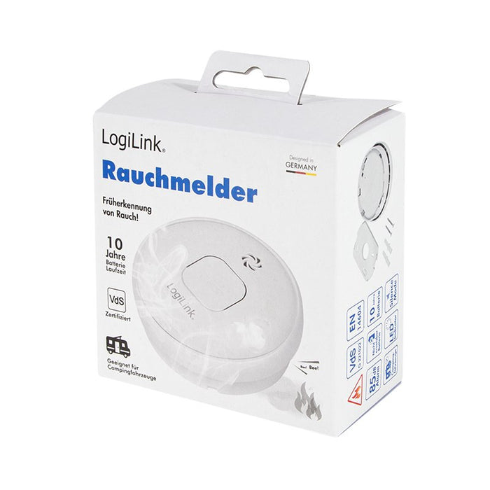 EAN 4052792065442 - LogiLink SC0016 detector de humo Detector fotoeléctrico de reflexión Inalámbrico imagen 8