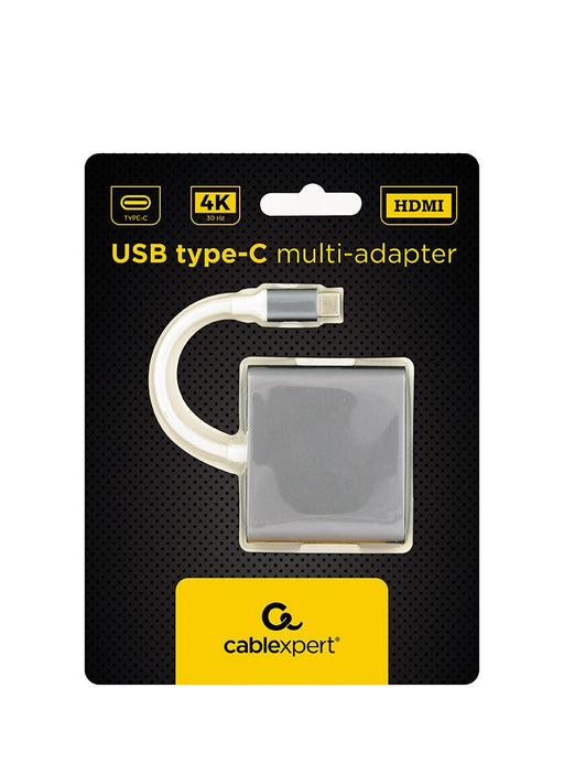 EAN 8716309112055 - Gembird A-CM-HDMIF-02-SG Adaptador gráfico USB 3840 x 2160 Pixeles Gris imagen 2