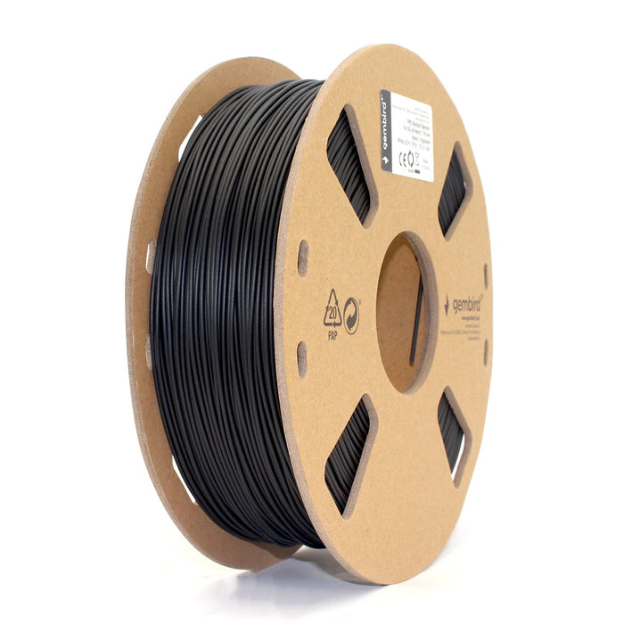 EAN 8716309095020 - Gembird 3DP-TPE1.75-01-BK material de impresión 3d Elastómero termoplástico (TPE) Negro 1,45 kg imagen 2