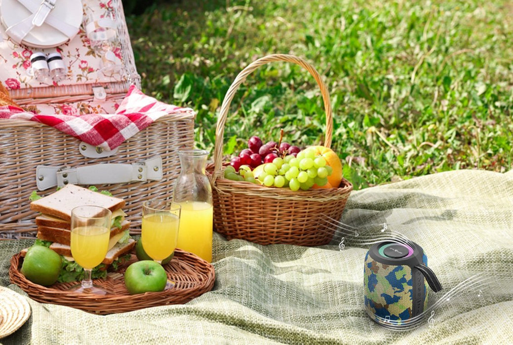 EAN 8716309131964 - Gembird GMB Audio SPK-BT-LED-05-CM altavoz portátil o de fiesta Altavoz monofónico portátil Camuflaje 8 W imagen 6