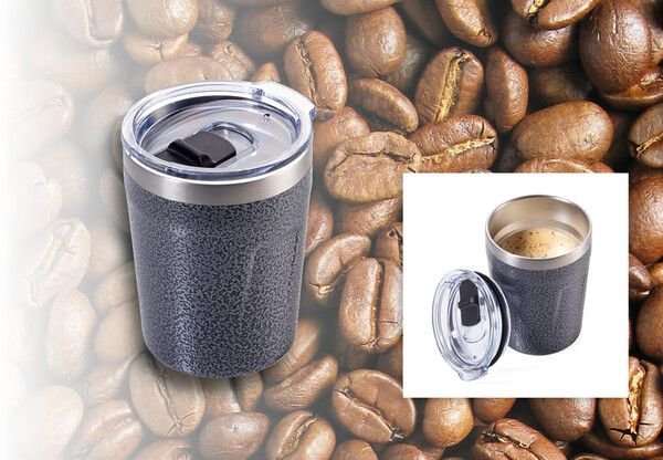 EAN 4024023037474 - TROIKA ESPRESSO DOPPIO 160 ml Gris Acero inoxidable imagen 3