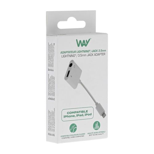EAN 3303170114315 - T'nB WADACBL cable de conector Lightning 1,2 m Blanco imagen 8