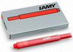 EAN 4014519020769 - Lamy T10 Rojo 5 pieza(s) imagen 1