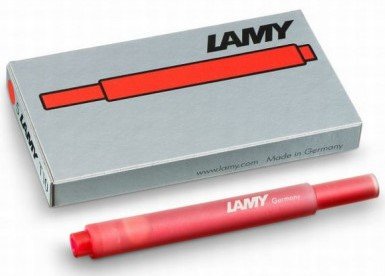 EAN 4014519020769 - Lamy T10 Rojo 5 pieza(s) imagen 1
