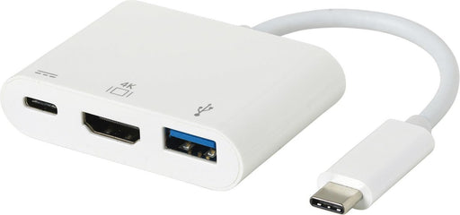 EAN 5711783475125 - eSTUFF ES623001WH hub de interfaz USB 3.2 Gen 1 (3.1 Gen 1) Type-C 5000 Mbit/s Blanco imagen 1