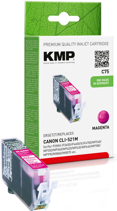 EAN 4011324151060 - KMP C75 cartucho de tinta 1 pieza(s) Magenta imagen 1