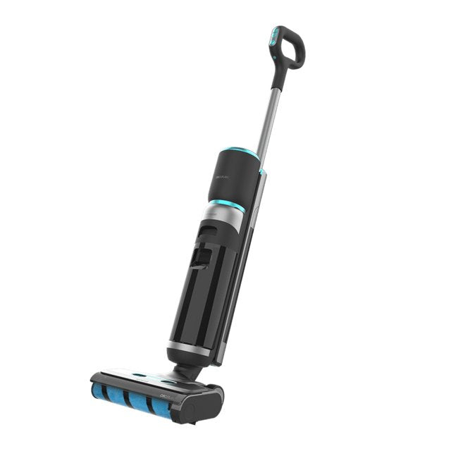 EAN 8435484058636 - Cecotec FreeGo Wash&Vacuum Mopa eléctrica Batería Húmedo Sin bolsa Negro, Azul 3 Ah imagen 1
