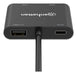 EAN 766623154321 - Manhattan 154321 adaptador de cable de vídeo 0,15 m USB Tipo C 2 x HDMI Negro imagen 8