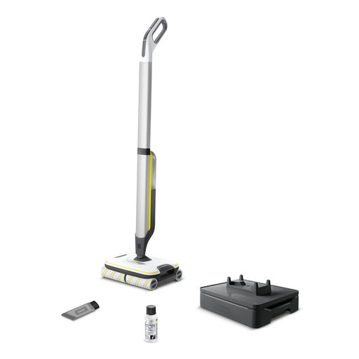 EAN 4054278975184 - Kärcher FC 7 CORDLESS Escoba eléctrica Batería Seca y húmeda Sin bolsa Negro, Blanco, Amarillo 2,85 Ah imagen 1