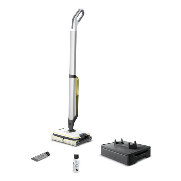 EAN 4054278975184 - Kärcher FC 7 CORDLESS Escoba eléctrica Batería Seca y húmeda Sin bolsa Negro, Blanco, Amarillo 2,85 Ah imagen 1