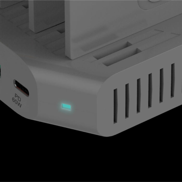 EAN 4894160031778 - UNITEK Y-2190 organizador para estación de carga Independiente Blanco imagen 3