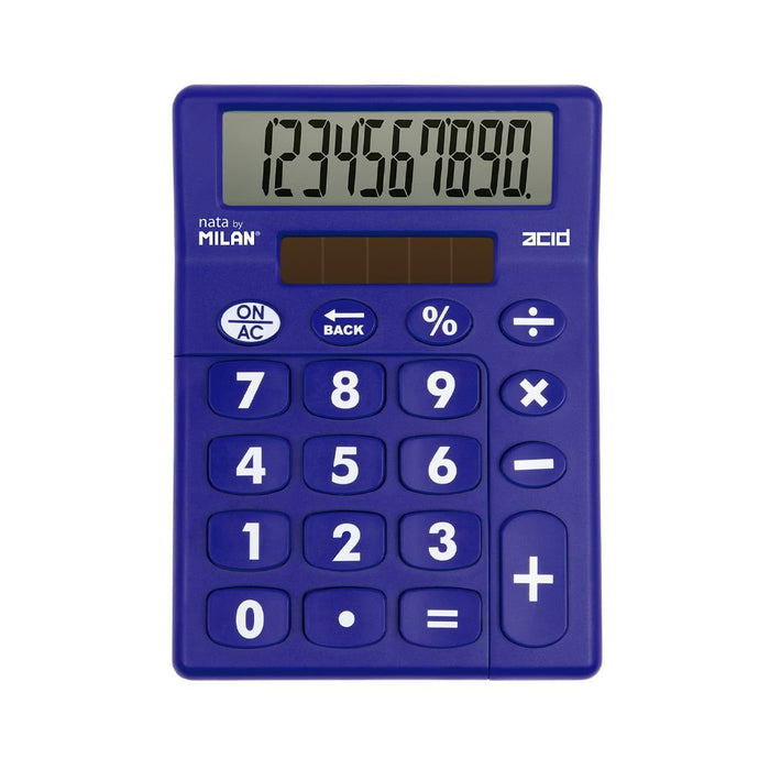 EAN 8411574105992 - Milan 159906ACD calculadora Escritorio Calculadora básica Azul, Rosa, Amarillo imagen 3