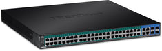 EAN 0710931161168 - Trendnet TPE-5048WS switch Gestionado Gigabit Ethernet (10/100/1000) Energía sobre Ethernet (PoE) 1U Negr imagen 1