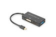 EAN 4016032433804 - Digitus AK-340419-002-S adaptador de cable de vídeo 0,2 m DVI-D Negro imagen 1