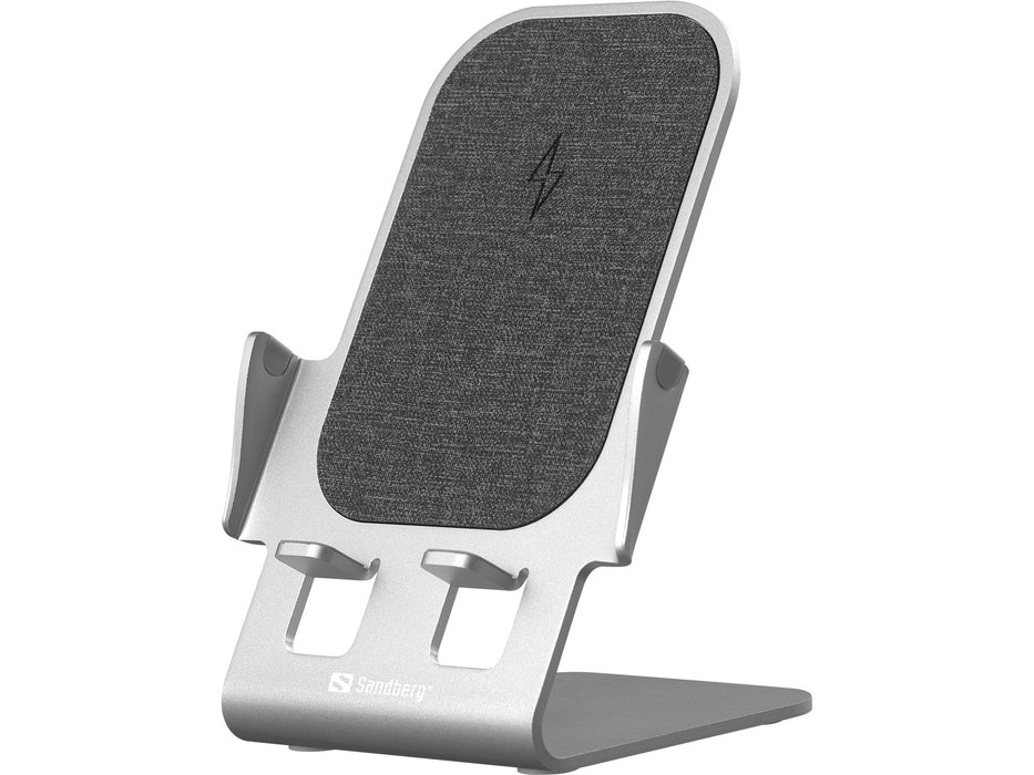 EAN 5705730441516 - Sandberg 441-51 cargador de dispositivo móvil Smartphone Gris USB Cargador inalámbrico Carga rápida Inter imagen 1