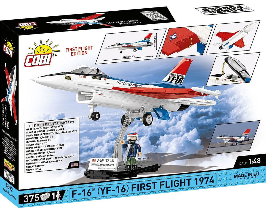 EAN 5902251058920 - COBI F-16 (YF-16) First Flight 1974 imagen 14