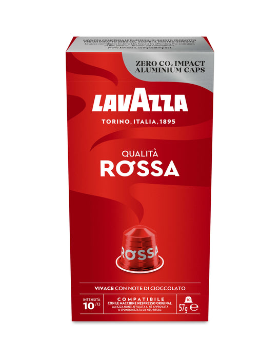 EAN 8000070053526 - Lavazza Qualità Rossa Cápsula de café Tueste medio 10 pieza(s) imagen 2