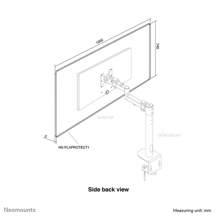 EAN 8717371448219 - Neomounts NS-PLXPROTECT1 accesorio para soporte de monitor imagen 16