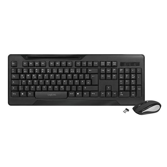 EAN 4052792060126 - LogiLink ID0194 teclado Ratón incluido RF inalámbrico Negro imagen 1