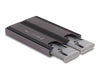 EAN 4043619420285 - DeLOCK 42028 caja para disco duro externo Caja externa para unidad de estado sólido (SSD) Negro, Gris imagen 3