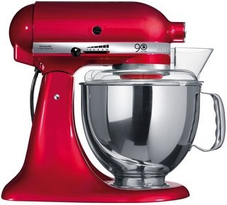 EAN 5413184104764 - KitchenAid 5KSM156ECA batidora Batidora de varillas 300 W Rojo imagen 1