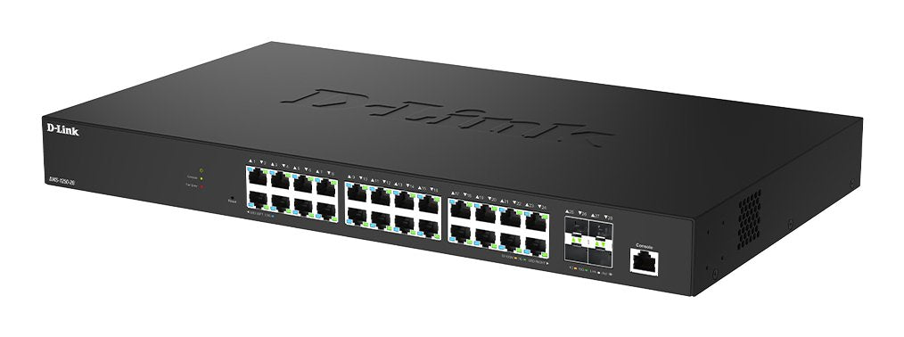 EAN 790069476662 - D-Link DMS-1250-28/E switch Gestionado L2 2.5G Ethernet (100/1000/2500) Negro imagen 3