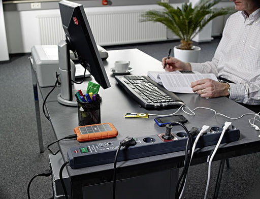 EAN 4007123611867 - Brennenstuhl 1159490936 base múltiple 3 m 8 salidas AC Antracita imagen 2