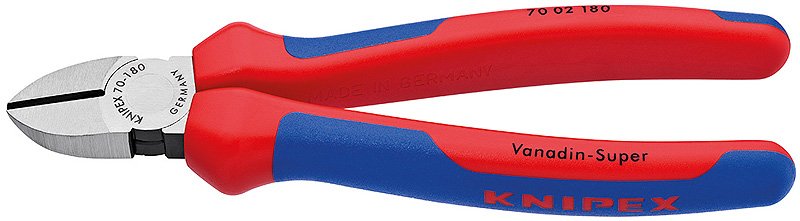 EAN 4003773034049 - Knipex 70 02 180 alicate Alicate diagonal de corte imagen 1