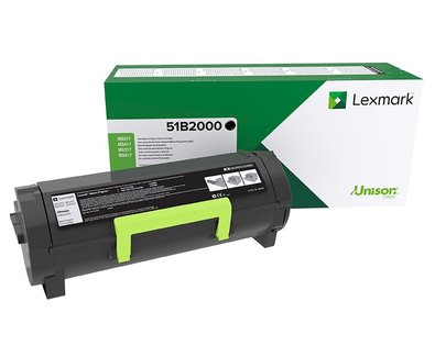 EAN 0734646641692 - Lexmark 51B2000 cartucho de tóner Original Negro imagen 1