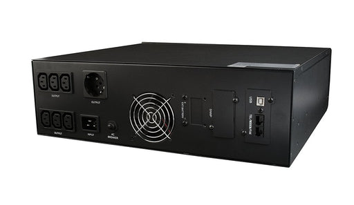 EAN 2000000776361 - Gembird EG-UPSRACK-13 sistema de alimentación ininterrumpida (UPS) Línea interactiva 3 kVA 1800 W 7 salid imagen 2