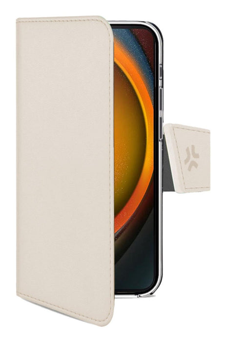 EAN 8021735223191 - Celly WALLY funda para teléfono móvil 17,5 cm (6.9") Funda cartera Arena imagen 1