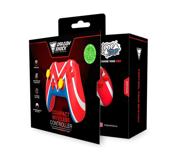 EAN 5425025593842 - Dragonshock PopTop Compact Multicolor Bluetooth Gamepad Nintendo Switch imagen 6