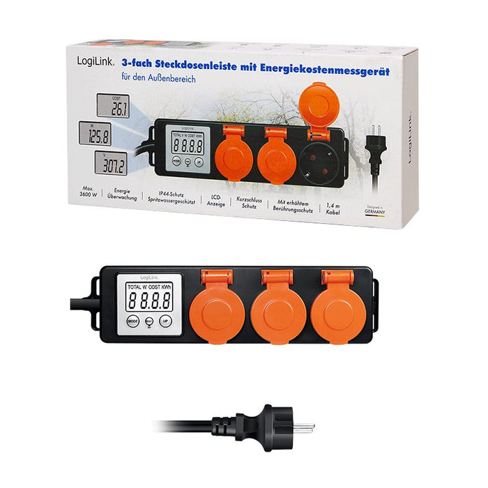 EAN 4052792075113 - LogiLink EM0008 medidor de coste energético imagen 6