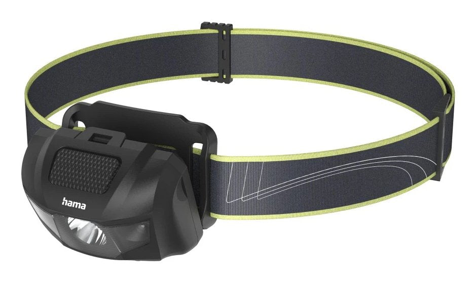 EAN 4047443535153 - Hama HL200 Negro, Azul, Amarillo Linterna con cinta para cabeza LED imagen 2