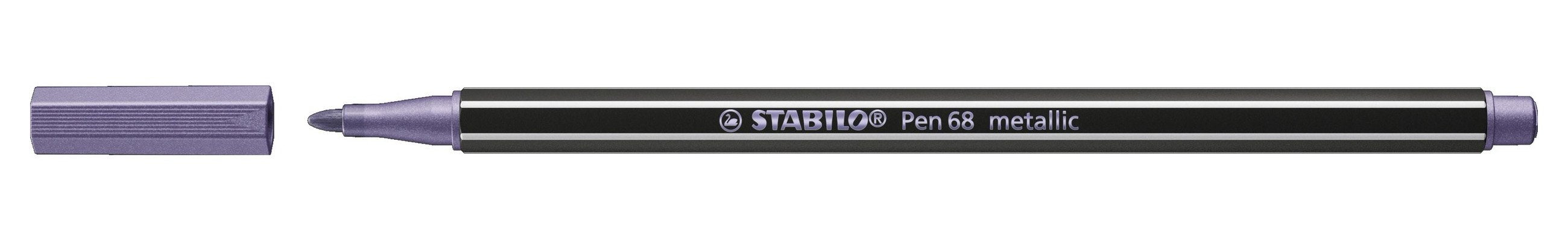 EAN 4006381546263 - STABILO Pen 68 metallic rotulador Medio Lila 1 pieza(s) imagen 1