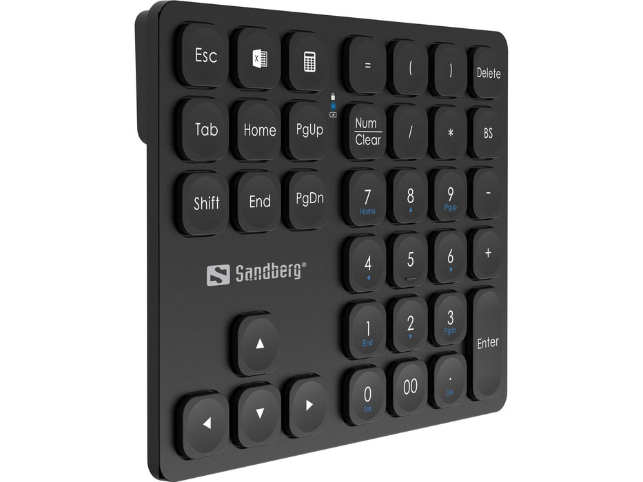 EAN 5705730630095 - Sandberg 630-09 teclado Universal RF inalámbrica + USB Negro imagen 3