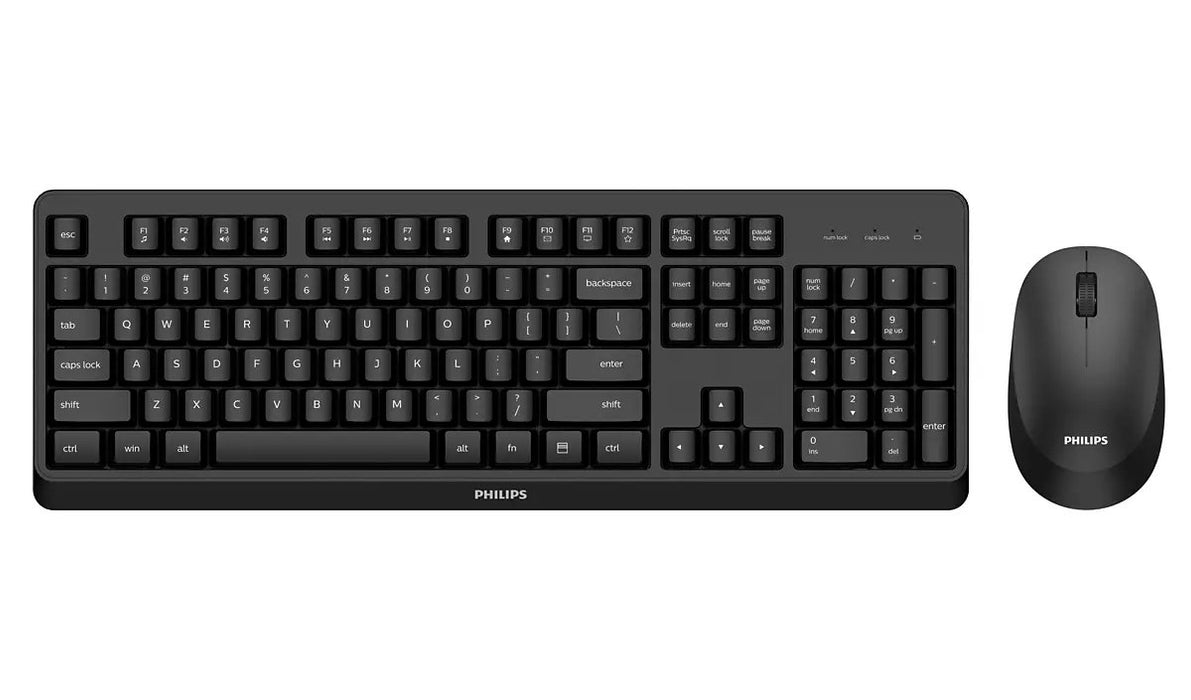 EAN 8712581799069 - Philips 3000 series SPT6307BL/16 teclado Ratón incluido Universal RF inalámbrico QWERTY Inglés Negro imagen 1
