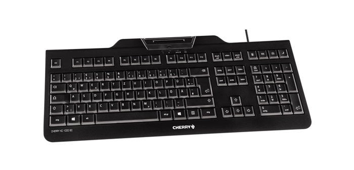 EAN 4025112084584 - CHERRY KC 1000 SC teclado USB QWERTZ Suizo Negro imagen 2
