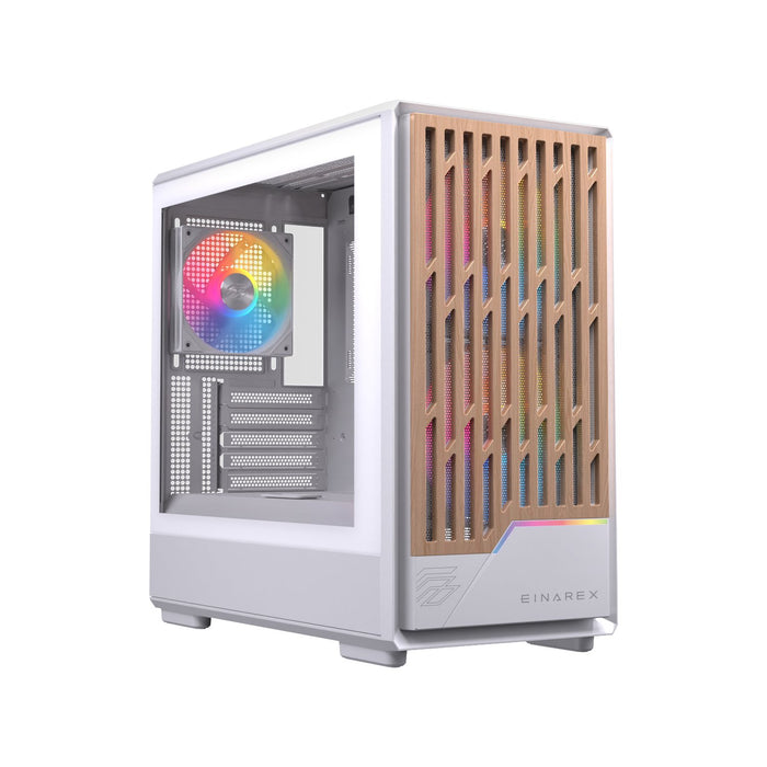 EAN 6977277361254 - Einarex EXCS-PM-400R-W carcasa de ordenador Midi Tower Blanco imagen 1