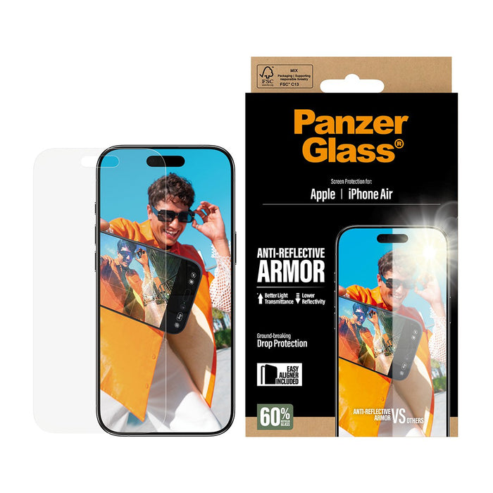 EAN 5715685026720 - PanzerGlass ® Anti-Reflective Armor Screen Protector iPhone Air w. EasyAligner Protector de pantalla Appl imagen 2