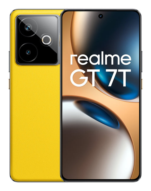 EAN 6941764464780 - realme GT 7T 17,3 cm (6.8") SIM doble Android 15 5G USB Tipo C 12 GB 256 GB 7000 mAh Amarillo imagen 1