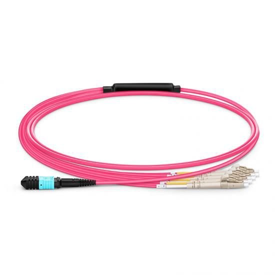 EAN 5704174870890 - Lanview LVO230502-MTP Cable de fibra óptica e InfiniBand 2 m LC Violeta imagen 1