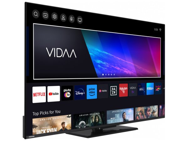 EAN 4024862133740 - Toshiba 65QV3463DG Televisor 165,1 cm (65") 4K Ultra HD Smart TV Wifi Negro 250 cd / m² imagen 3