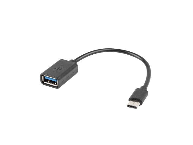 EAN 5901969424430 - Lanberg AD-OTG-UC-01 cable USB USB 2.0 0,15 m USB A USB C Negro imagen 1